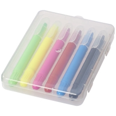 6 chowanych kredek świecowych Phiz w plastikowym pudełku