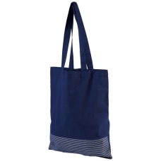 Torba bawełniana 140 g/m² Ayiln ze srebrnym wzorem