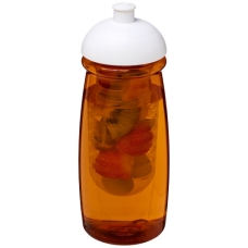 Bidon H2O Pulse® o pojemności 600 ml z wypukłym wieczkiem z możliwością
przyrządzania wody smakowej