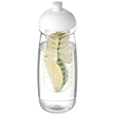 Bidon H2O Pulse® o pojemności 600 ml z wypukłym wieczkiem z możliwością
przyrządzania wody smakowej