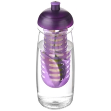 Bidon H2O Pulse® o pojemności 600 ml z wypukłym wieczkiem z możliwościąprzyrządzania wody smakowej