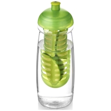 Bidon H2O Pulse® o pojemności 600 ml z wypukłym wieczkiem z możliwościąprzyrządzania wody smakowej