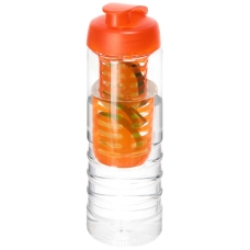 Bidon H2O Treble z o pojemności 750 ml z otwieranym wieczkiem i zaparzaczem