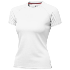 Damski T-shirt Serve z krótkim rękawem z tkaniny Cool Fit odprowadzającej wilgoć
