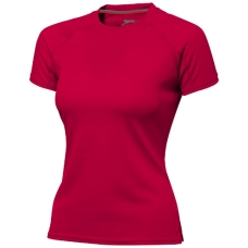 Damski T-shirt Serve z krótkim rękawem z tkaniny Cool Fit odprowadzającej wilgoć