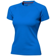 Damski T-shirt Serve z krótkim rękawem z tkaniny Cool Fit odprowadzającej wilgoć