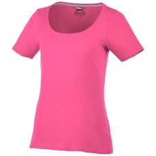 Damski T-shirt Bosey z krótkim rękawem i dekoltem