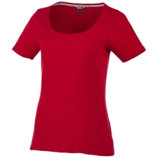 Damski T-shirt Bosey z krótkim rękawem i dekoltem