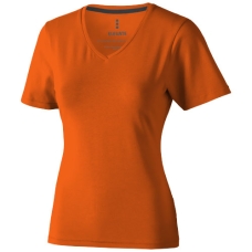 Damski T-shirt organiczny Kawartha z krótkim rękawem