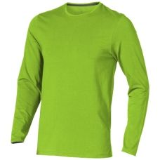 Męski T-shirt organiczny Ponoka z długim rękawem
