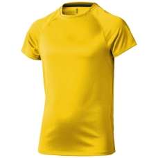 Dziecięcy T-shirt Niagara z krótkim rękawem z tkaniny Cool Fit odprowadzającej wilgoć