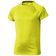 Dziecięcy T-shirt Niagara z krótkim rękawem z tkaniny Cool Fit odprowadzającej wilgoć