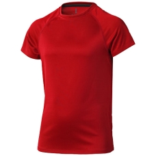 Dziecięcy T-shirt Niagara z krótkim rękawem z tkaniny Cool Fit odprowadzającej wilgoć