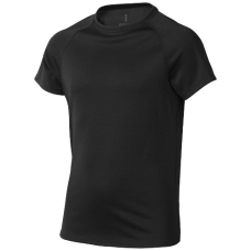 Dziecięcy T-shirt Niagara z krótkim rękawem z tkaniny Cool Fit odprowadzającej wilgoć