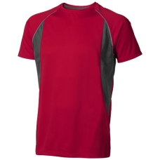 Męski T-shirt Quebec z krótkim rękawem z tkaniny Cool Fit odprowadzającej wilgoć