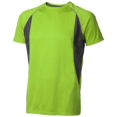 Męski T-shirt Quebec z krótkim rękawem z tkaniny Cool Fit odprowadzającej wilgoć