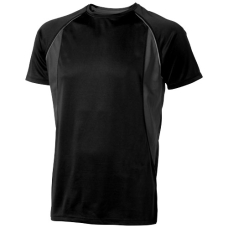 Męski T-shirt Quebec z krótkim rękawem z tkaniny Cool Fit odprowadzającej wilgoć