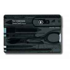 Victorinox SwissCard Classic czarny transparentny 