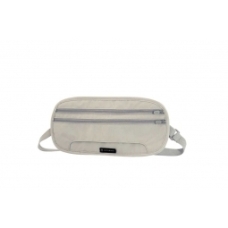 Saszetka na pas, DLX CONC. SECURITY BELT W/ RFID, beżowa