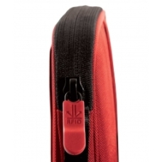 Etui podróżne TRAVEL ORGANIZER W/ RFID, czerwone  kolor czerwony