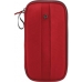 Etui podróżne TRAVEL ORGANIZER W/ RFID, czerwone  kolor czerwony