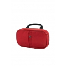 Kosmetyczka mała Victorinox OVERNIGHT ESSENTIALS KIT, czerwona 
