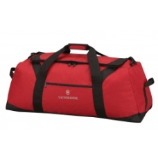 Duża torba podróżna/sportowa EXTRA-LARGE TRAVEL DUFFEL, czerwona  kolor czerwony
