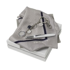 Zestaw CPBFK402 - brelok CAK402 `Naïades Perle` + apaszka CFS402 `Naïades Perle` + długopis CSM4794 `Mini Naïades Porcelaine`