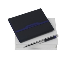 Zestaw CPBN406 - notes A6 CNM406 `London Bleu` + długopis CST4064 `London Bleu`