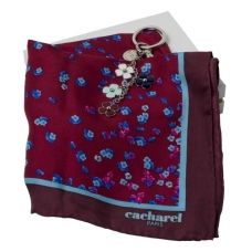 Zestaw CPFK513 - Brelok CAK515 Blossom + Apaszka CFM513 Blossom Tourbillon Bordeaux