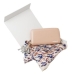 Zestaw CPFL321 - portmonetka CEL323 `Pompadour Rose` + apaszka CFS321 `Onde Bleu`