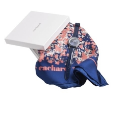 Zestaw CPFM227 - apaszka CFY227 `Monceau` + zegarek CMN2255 `Monceau Blue`