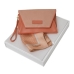 Zestaw CPFO401 - apaszka CFS401 `Naïades Corail` + torebka CTW401 `Naïades Corail`