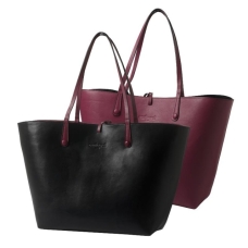 Torba na zakupy Tourbillon Reversible Bordeaux-Noir