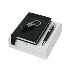 Zestaw RPBNU415 - pendrive RAU463 `Evidence Black` + notes A6 RNM415 `Contraste` + długopis RSL4634 `Evidence Leather Black`
