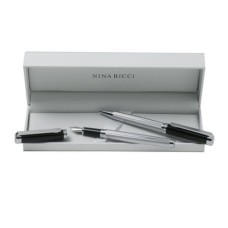 Zestaw RPBP457 - pióro wieczne RST4572 `Ciselé Chrome` + długopis RST4574 `Ciselé Chrome`