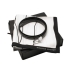 Zestaw SPAF305 - apaszka SFL304 `Lady White` + pasek SLB305 `Lady Black`
