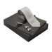 Zestaw SPCF352 - spinki do mankietów i spinka do krawata SAC341 `Costume` + krawat SFC352 `Costume Grey`