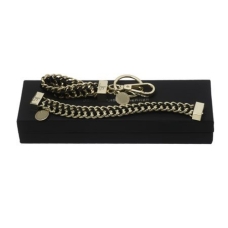 Zestaw SPJK483 - brelok SAK483 `Star Black` + bransoletka SJB483 `Star Black`
