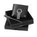 Zestaw LPBUW418 - pendrive LAU418 `Rhombe` + portfel-etui na wizytówki LLW418 `Rhombe` + długopis LSI4184 `Rhombe`