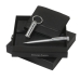 Zestaw LPBUW536 - brelok - pendrive LAU536 Ruby Chrome + portfel na karty LLW536 Ruby + długopis LSS5364 Ruby Chrome