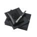 Zestaw LPCR416 - etui na wizytówki LLC416 `Logotype` + pióro kulkowe LST4605 `Scribal Gun`