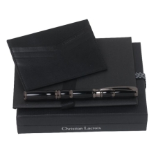 Zestaw LPRW422 - etui na karty LLC538 Double Chevron + pióro kulkowe LSS4225 Tactique