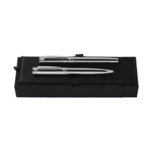 Zestaw NPBR209 - długopis NST2094 `Zoom Silver` + Pióro kulkowe NST2095 `Zoom Silver`