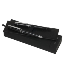 Zestaw NPBR565 - długopis NST5654 Editorial Black + pióro kulkowe NST5655 Editorial Black