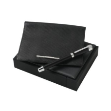 Zestaw NPLR455 - etui na paszport NLP425 `Real` + Pióro kulkowe NSI4555 `Real Black`
