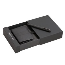 Zestaw NPRC221 - etui na wizytówki NLC221 `Dock` + Pióro kulkowe NSL2215 `Dock`