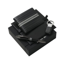 Zestaw NPRUW414 - pendrive NAU420 `Partner` + portfel-wizytownik NLW414 `Central` + Pióro kulkowe NSH4145 `Central Resin`