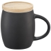 Ceramiczny kubek Hearth z drewnianym wiekiem/spodeczkiem