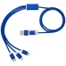 Kabel do ładowania 3 w 1 z podwójnym wejściem Versatile